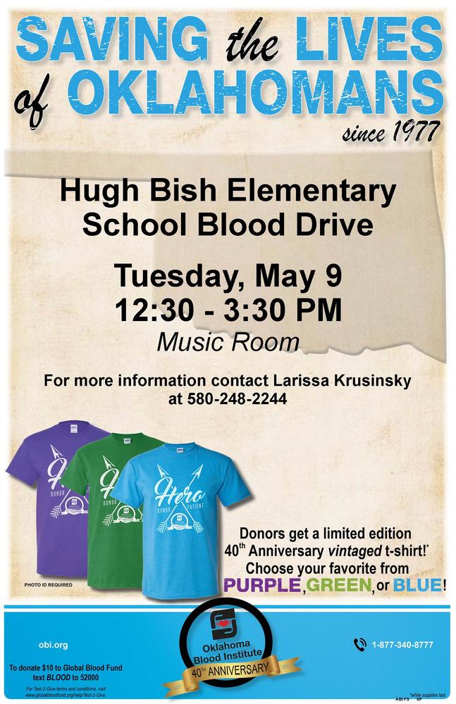 Hugh Bish Blood Drive