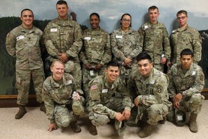 Ft. Sill men and women volunteer