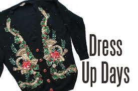 Christmas Dress Up Days