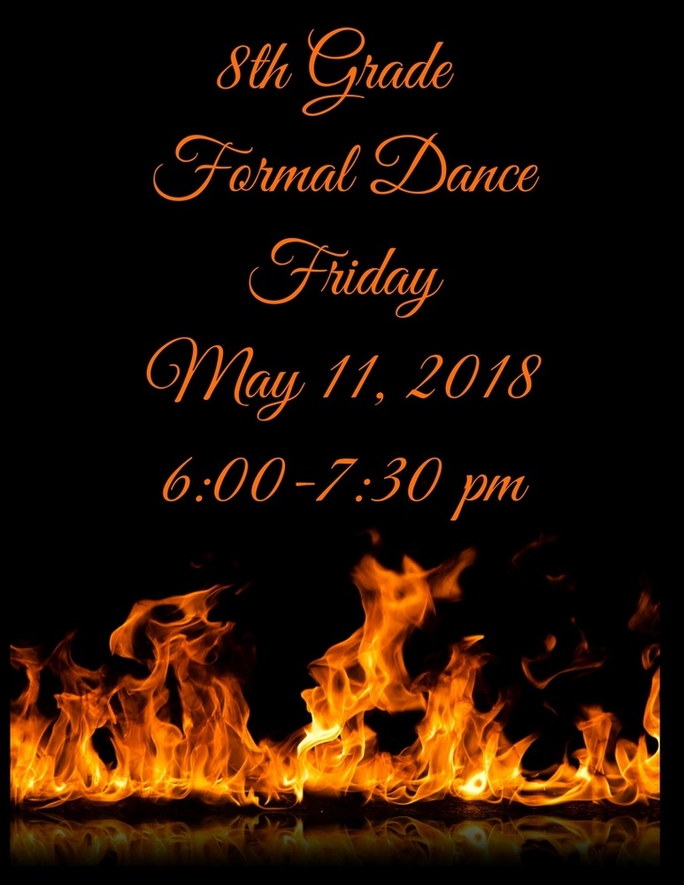 8th Grade Formal Dance Details