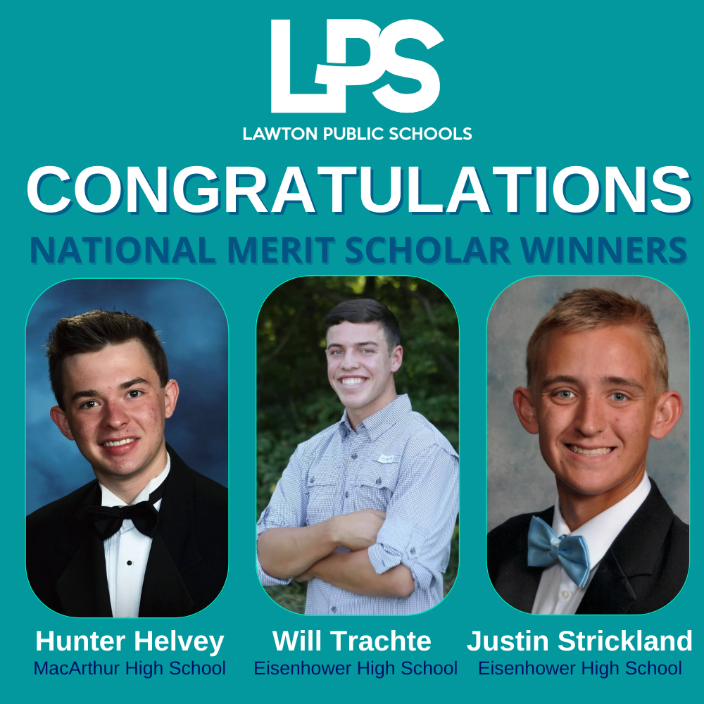 Lawton Public Schools National Merit Scholarship Winners MacArthur