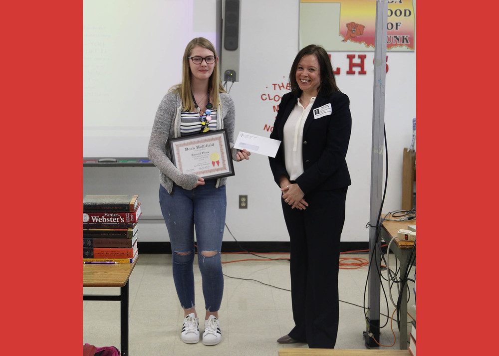 LHS: Hollifield Places in Essay Contest