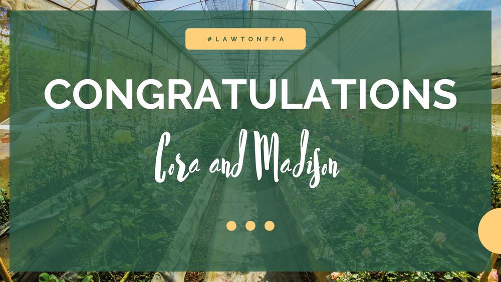 FFA Congratulations