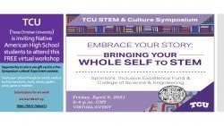 TCU STEM and Culture Symposium