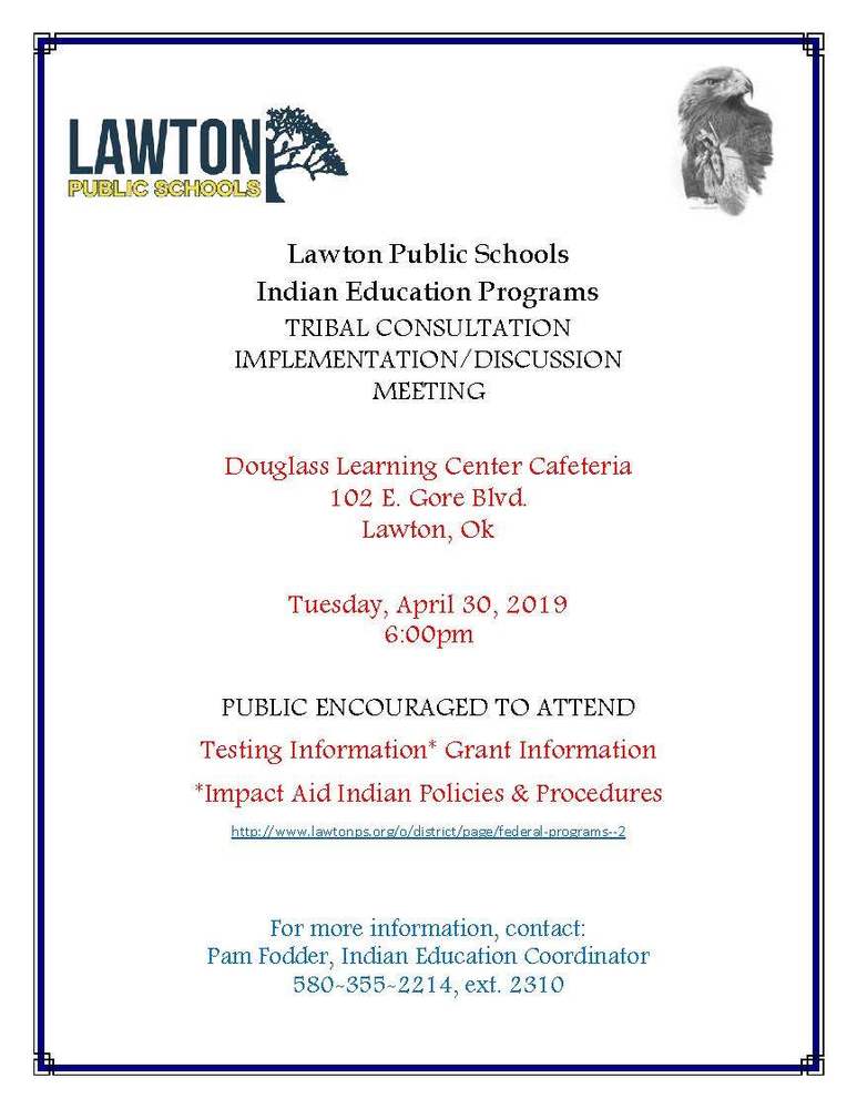 Tribal Consultation Meeting