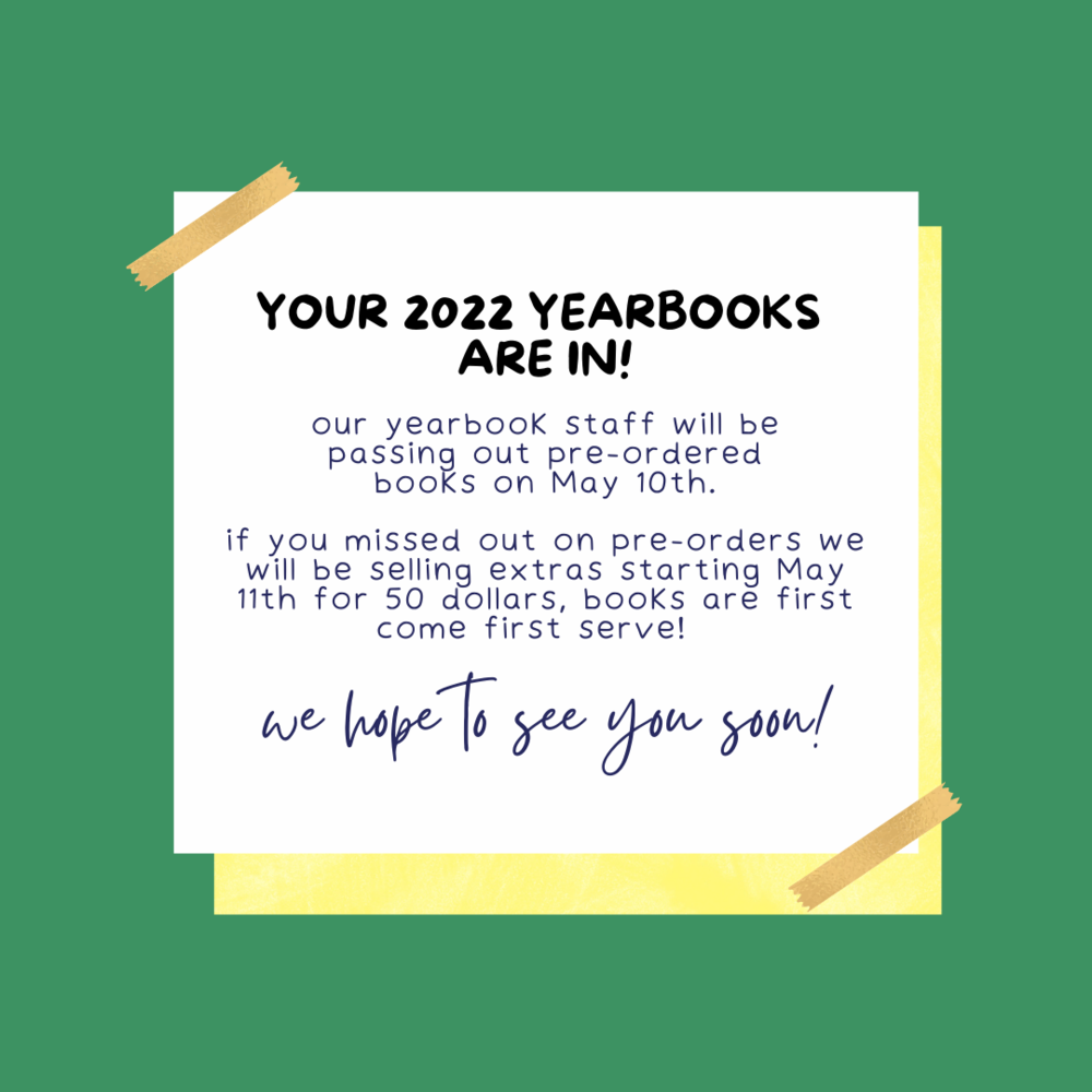 Yearbook Distribution 2022