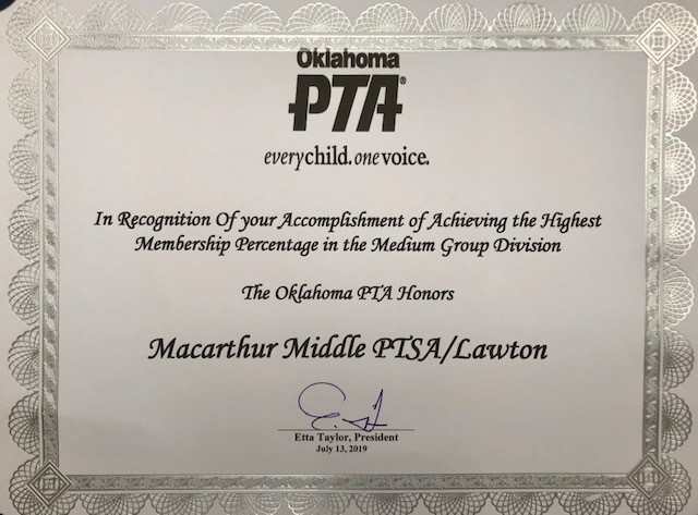 MMS PTSA earns state honors