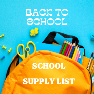 Freedom Supply List | Freedom Elementary