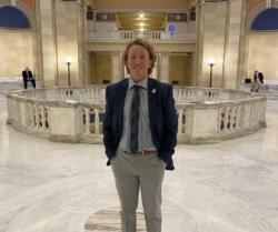 MHS Junior Hudson Herring Pages for House Representative