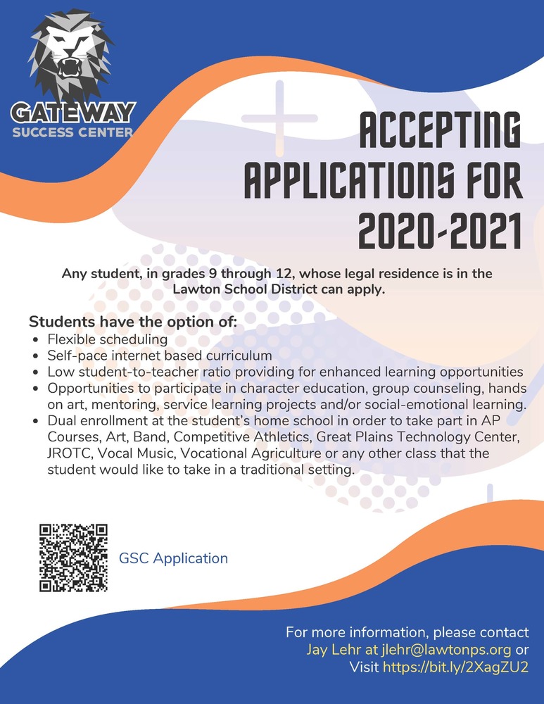 Gateway Success Center accepting applications for 2020-2021