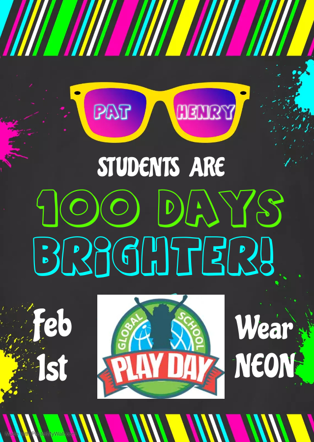 100 Days Brighter/Global School Play Day