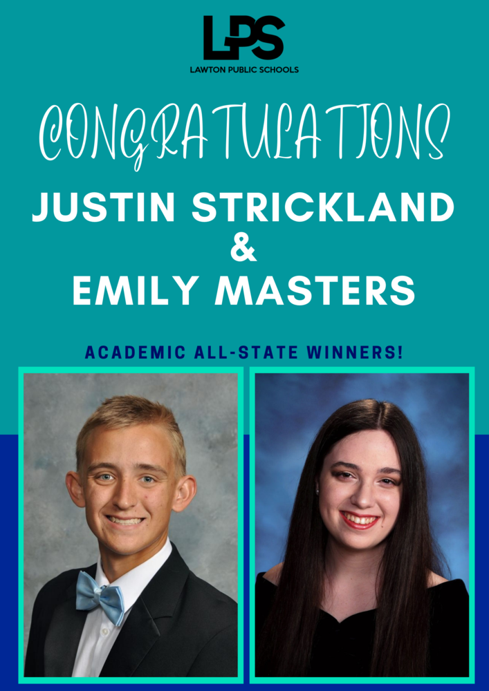 Strickland and Masters Take All-State Scholar Title