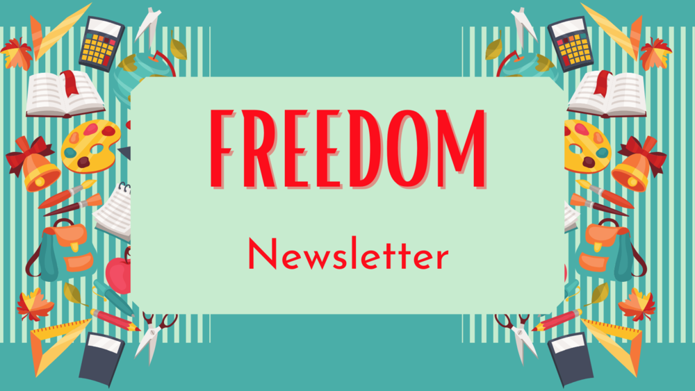 Freedom Newsletter August 19