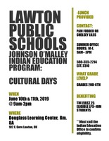 Indian Education Program: Cultural Days