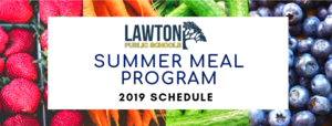 Summer Meal Program 2019
