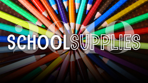 2019-2020 School Supply List