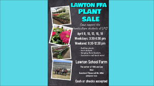 Lawton FFA Plant Sale