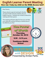 EL Parent Meeting