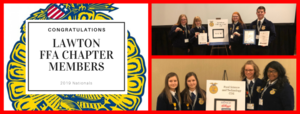 Congratulations Lawton FFA!