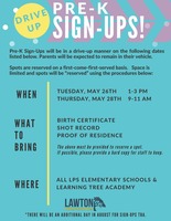 Pre-K Sign-Ups!