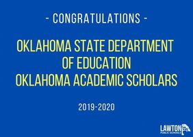 2019-2020 Oklahoma Academic Scholars