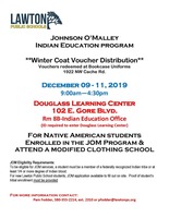 Indian Education Program: Winter Coat Vouchers