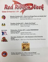 Activities for each day