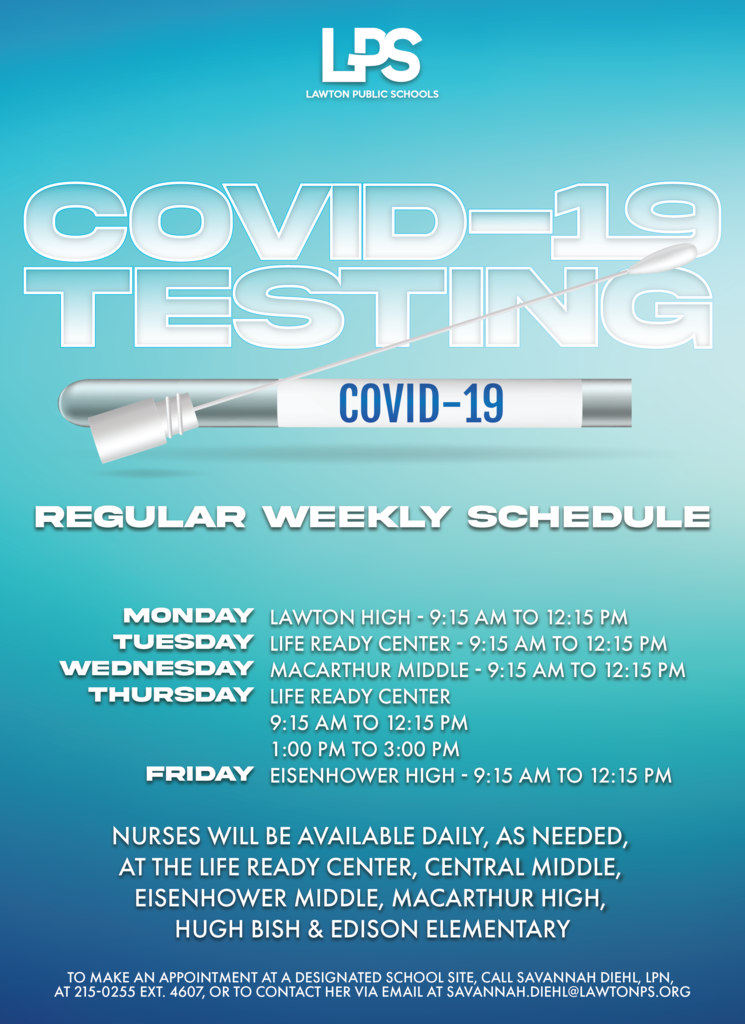 LPS COVID Testing Schedule