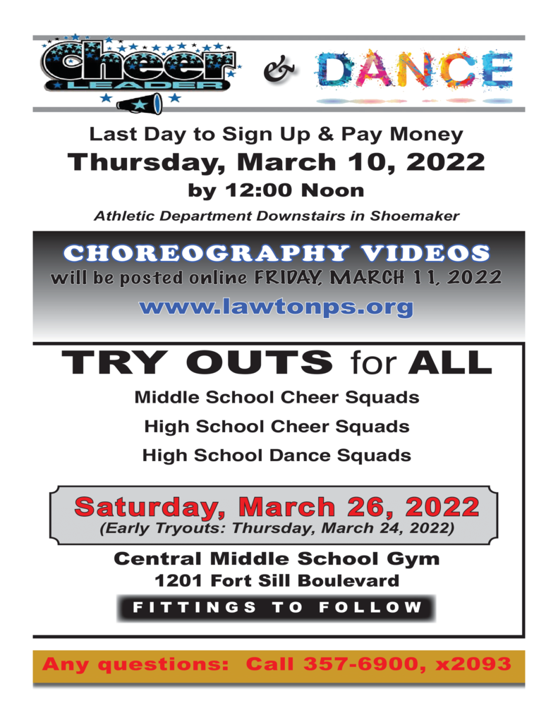Cheer & Dance Tryouts