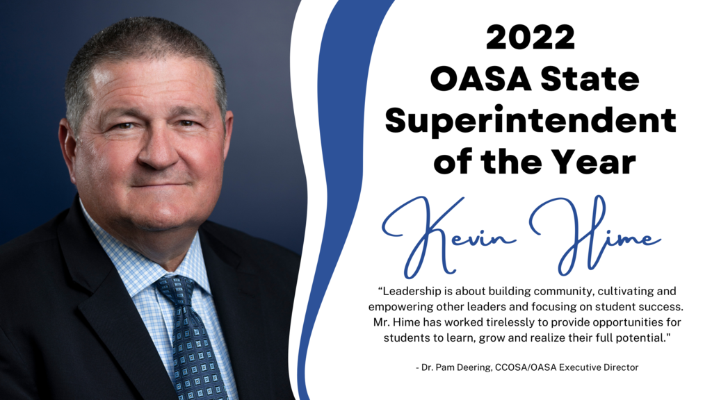 2022 OASA State Superintendent of the Year