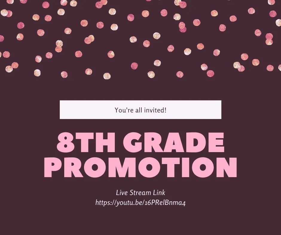 8th grade promotion link