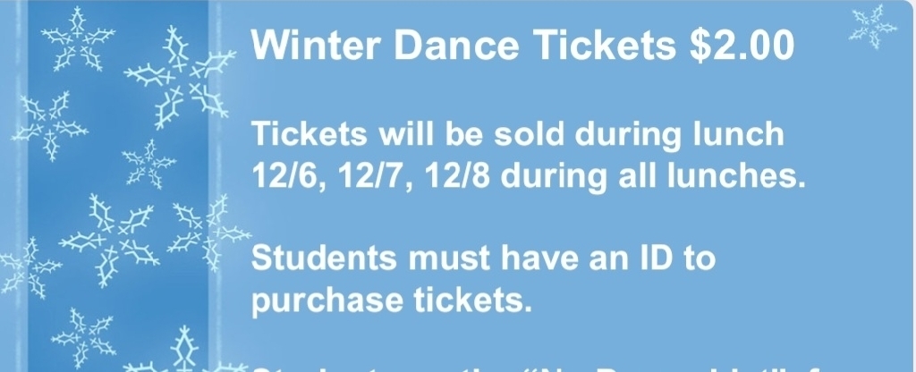 blue and white winter dance info