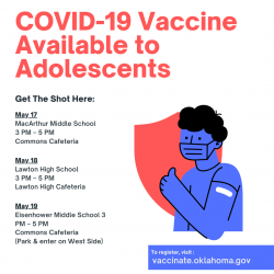 Covid Shot for Students Flyer