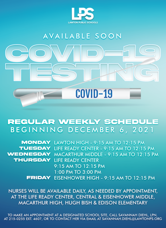 COVID-19 Testing Flyer