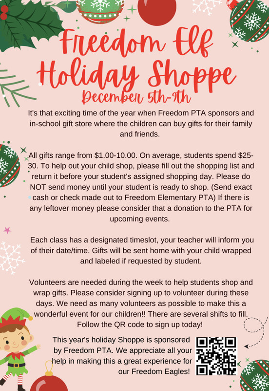 PTA Holiday Gift Shop